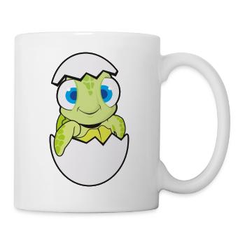 baby turtle - Mug - white - Right