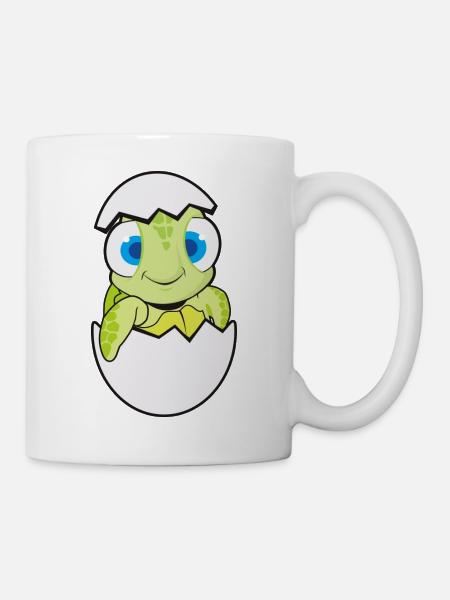 baby turtle - Mug - white
