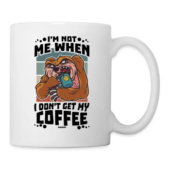 Café - Mug blanc - blanc - Droite