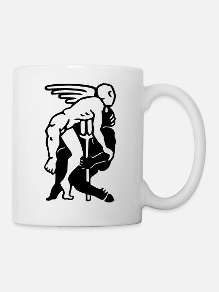 Ringen um das Gute! - Tasse - Weiß