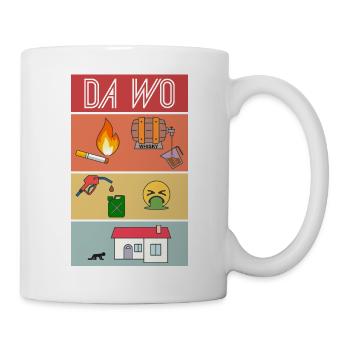 Da Wo - Tasse - Weiß - Rechts