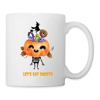 let's eat sweets -halloween - Mug blanc - blanc - Droite