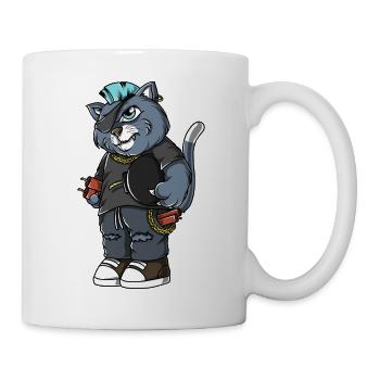 Thomas, Cat - Tasse - Weiß - Rechts