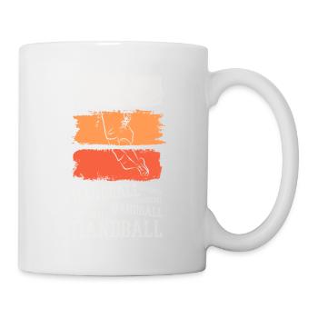 Handball Handball Player HandballEr Vintage Retro - Mug - white - Right