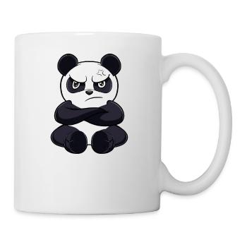 Non Panda paresseux drôle - Mug blanc - blanc - Droite