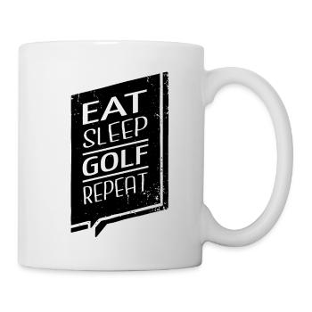 sport putter golfdad golfgift funny bowling jokes - Mug - white - Right