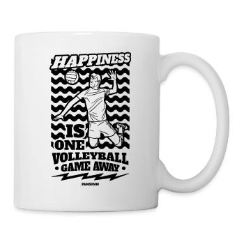 Volley-ball - Mug blanc - blanc - Droite