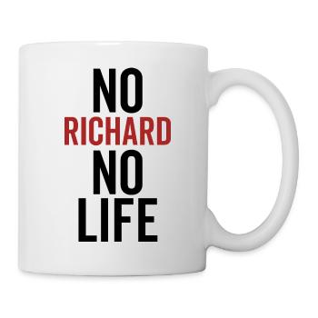 Kein Richard Kein Leben - Tasse - Weiß - Rechts