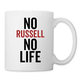 Kein Russel Kein Leben - Tasse - Weiß - Rechts