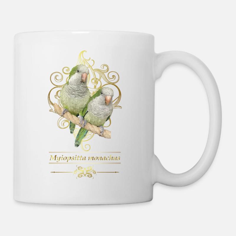Argentinischer Sittich - Tasse - Weiß