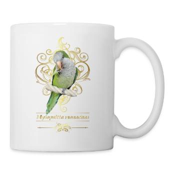 Argentinischer Sittich - Tasse - Weiß - Rechts