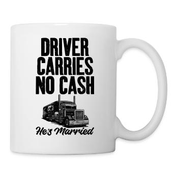 Le conducteur n’en porte aucun - Mug blanc - blanc - Droite