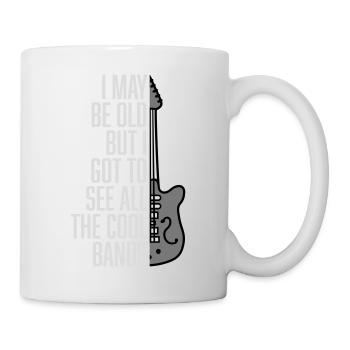 Je suis peut-être vieux - Mug blanc - blanc - Droite
