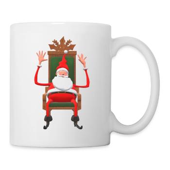 Santa Claus Christmas King Advent - Mug - white - Right