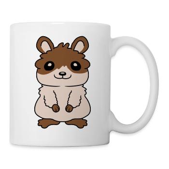 Little dear sweet hamster - Mug - white - Right