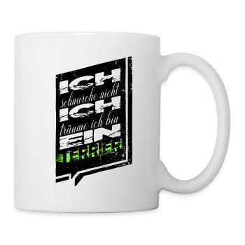 humor statement geek geschenk lieblingshund - Tasse - Weiß - Rechts