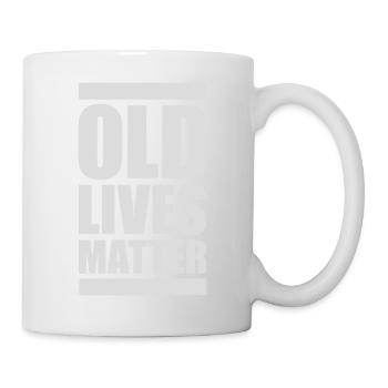 old lives matter quote - Mug - white - Right