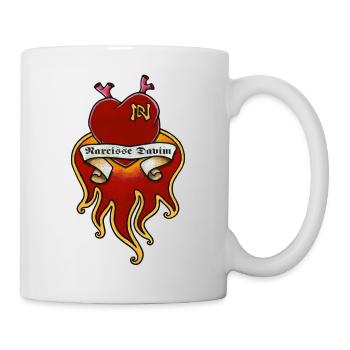CŒUR - Mug blanc - blanc - Droite