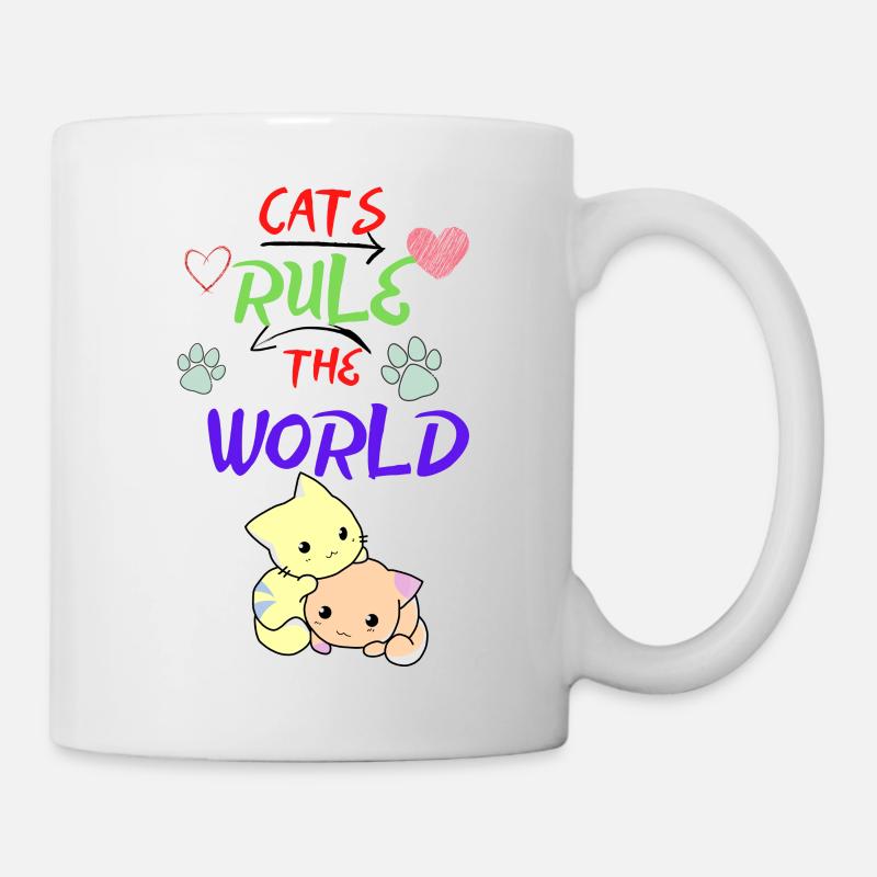 Pretty Darling Cats - Mug blanc - blanc