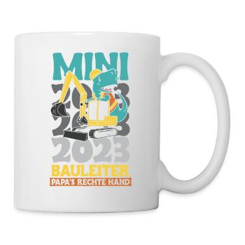 Bauleiter 2023 - Tasse - Weiß - Rechts