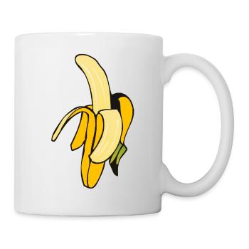 Banane 8 A - Tasse - Weiß - Rechts