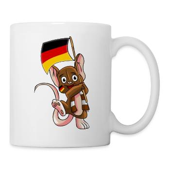 German Fan Mouse - Mug - white - Right