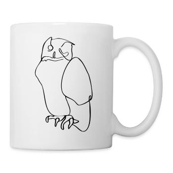 Owl design - Mug - white - Right