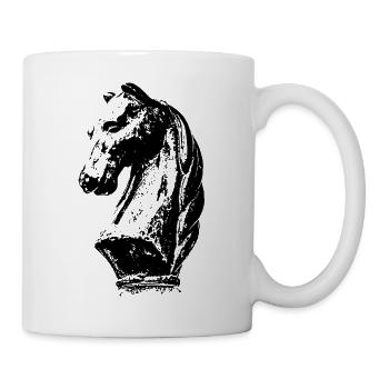 Horse, Chess & Springer - Mug - white - Right