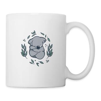 koala bear australia cute kids girl - Mug - white - Right