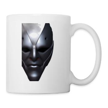 Bade face - Mug blanc - blanc - Droite