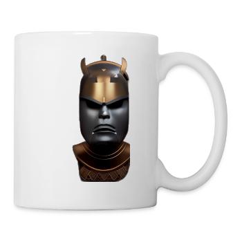 Samouraï grand master - Mug blanc - blanc - Droite