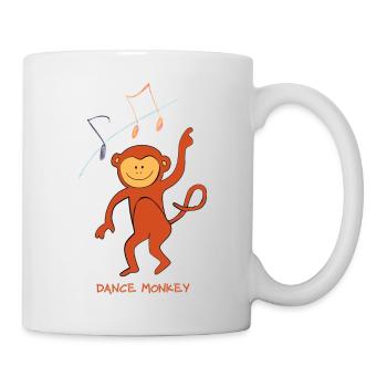 Dance Monkey - Mug - white - Right