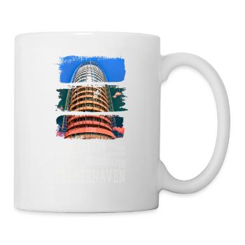 Bremerhaven Allemagne City Skyline Vintage - Mug blanc - blanc - Droite