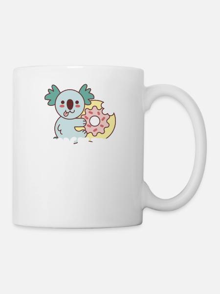 Koala Donut Eukalyptus Australien - Tasse - Weiß
