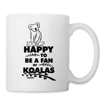 Koala Australien Koalabär - Tasse - Weiß - Rechts