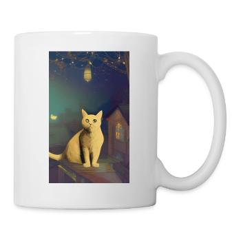 Cat AI Generated Art - Mug - white - Right