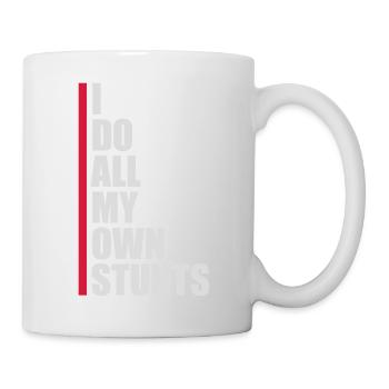 Toutes mes propres cascades - Mug blanc - blanc - Droite