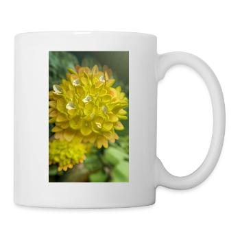 Blühende Fantasie-Alien-Blume auf einem fremden Planeten - Tasse - Weiß - Rechts