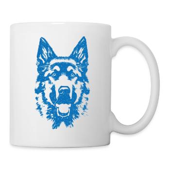 German Shepherd Dog Trainer Dog School Animal Shelter Dog - Mug - white - Right