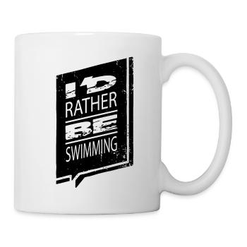 Gift Idea Swimmer Tshirts Swimming - Mug - white - Right