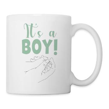 C’EST UNE IDÉE DE CADEAU DE BÉBÉ PETIT GARÇON - Mug blanc - blanc - Droite