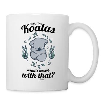 Koala lover cute koala from Australia - Mug - white - Right
