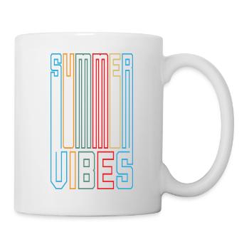 Summer Vibes - Tasse - Weiß - Rechts