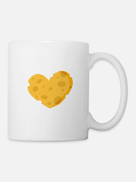 Brie Mine - Tasse - Weiß