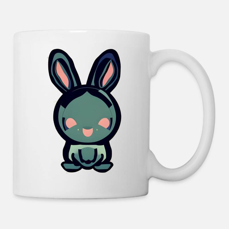 Lièvre - Mug blanc - blanc