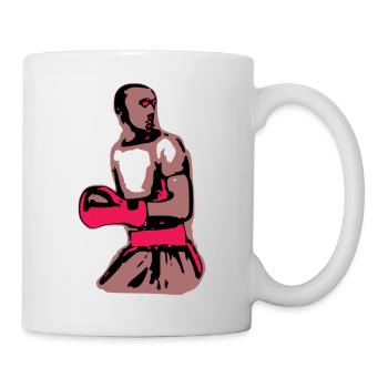 Ako Le boxeur - Mug blanc - blanc - Droite