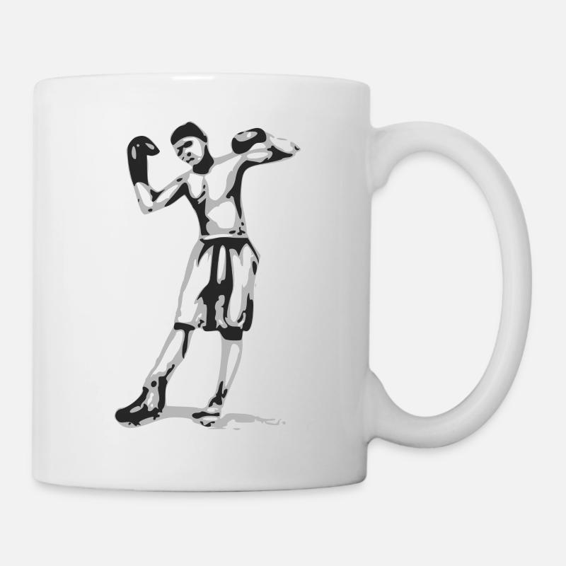 Ali le boxeur - Mug blanc - blanc