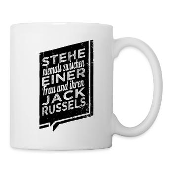 hunderasse hundeliebhaber bachhund lieben cool - Tasse - Weiß - Rechts