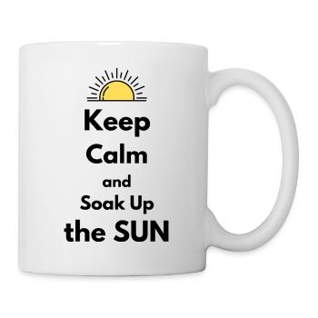 Enjoy the sun - Mug - white - Right