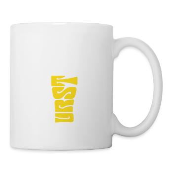 Durst - Bier trinken - Ich bin durstig - Spruch - Tasse - Weiß - Rechts